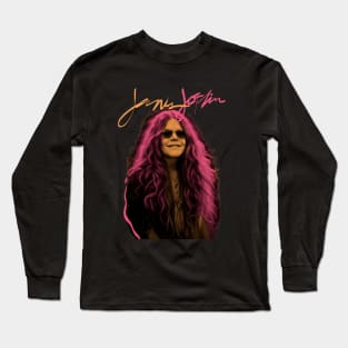 JANIS JOPLIN Long Sleeve T-Shirt